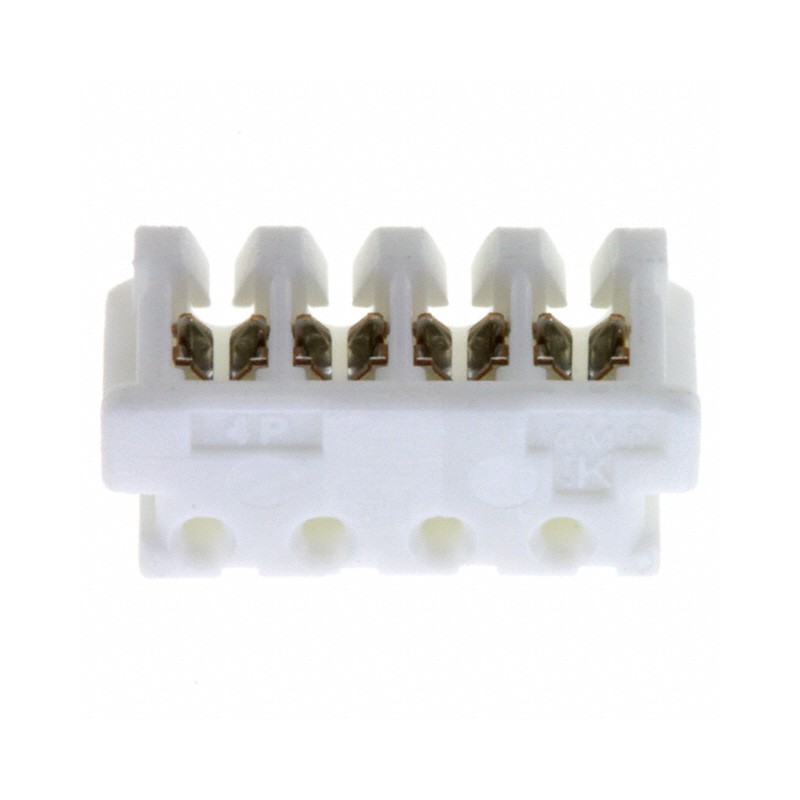 10 pcs : 173977-4 - CONN RCPT 4POS IDC 26-28AWG TIN