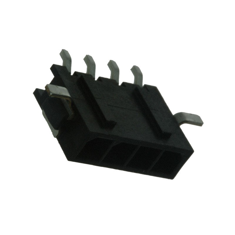 10 pcs : 2029030-4 - CONN HEADER SMD R/A 4POS 3MM