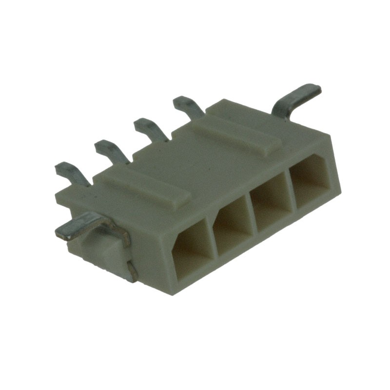 10 pcs : 2029104-4 - CONN HEADER SMD R/A 4POS 3MM