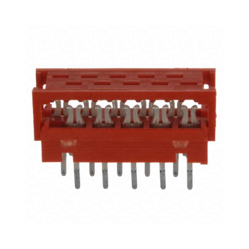 10 pcs : 8-215570-0 - CONN DIP HDR IDC 10POS 28AWG PCB