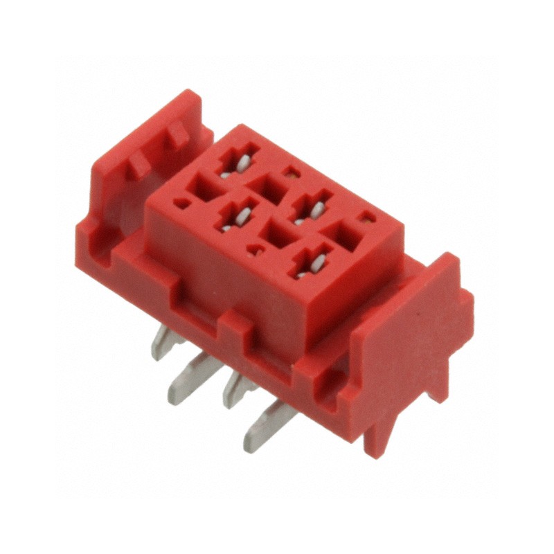 10 pcs : 7-338069-4 - CONN RCPT 4POS 0.1 TIN SMD