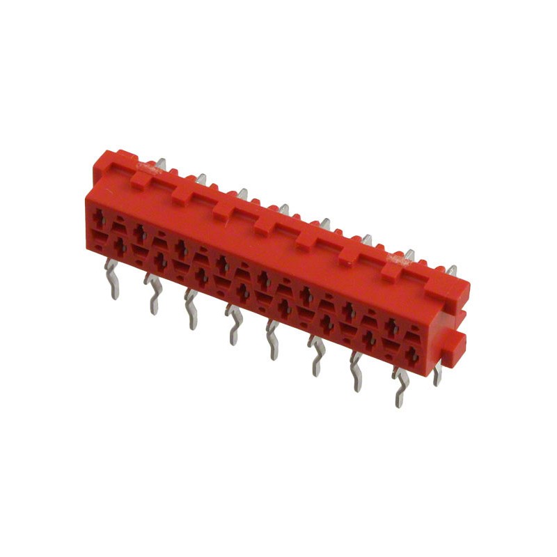 10 pcs : 8-215460-6 - CONN RCPT 16POS 0.1 TIN PCB R/A