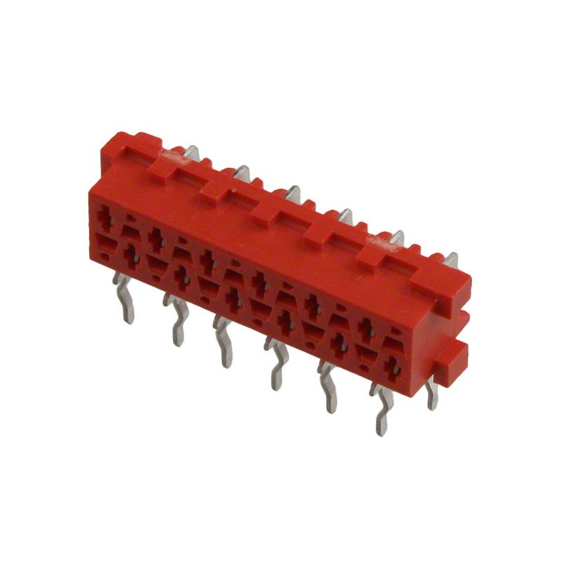 10 pcs : 8-215460-2 - CONN RCPT 12POS 0.1 TIN PCB R/A