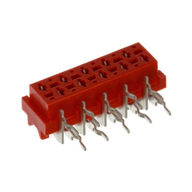 10 pcs : 8-215460-0 - CONN RCPT 10POS 0.1 TIN PCB R/A