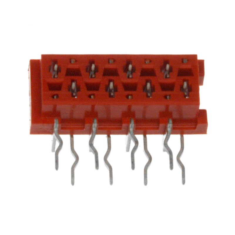 10 pcs : 7-215460-8 - CONN RCPT 8POS 0.1 TIN PCB R/A