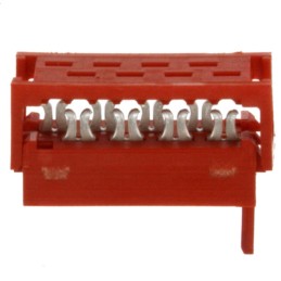 10 pcs : 7-215083-8 - CONN PLUG 8POS IDC 28AWG TIN