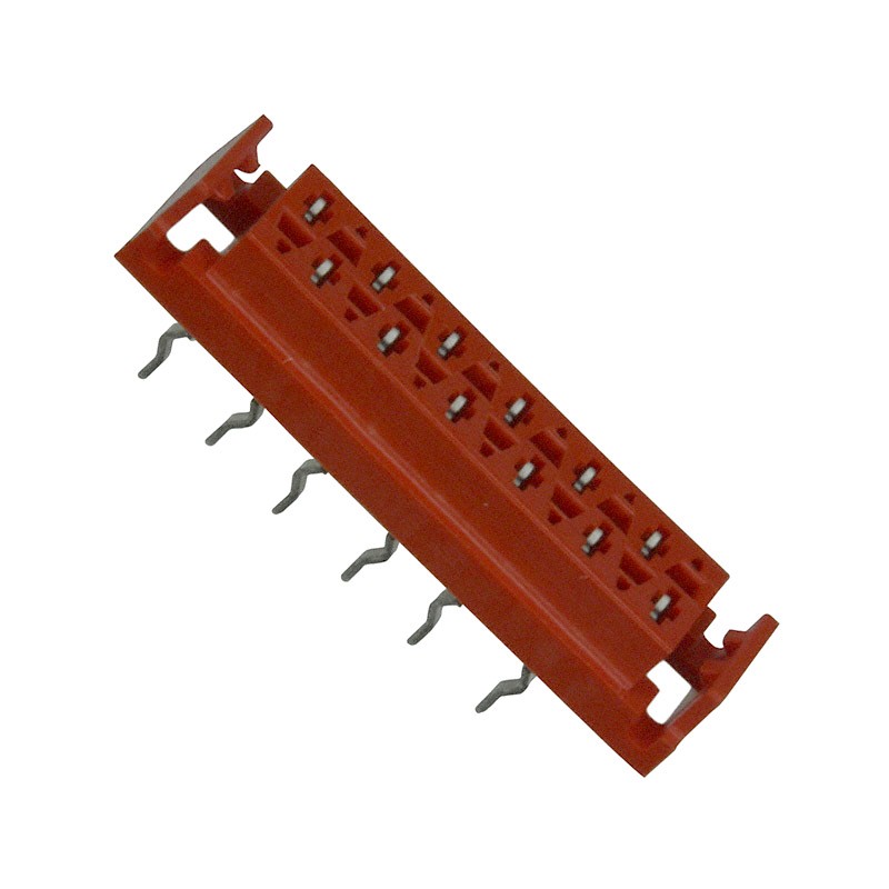 10 pcs : 1-338068-2 - CONN RCPT 12POS 0.1 TIN PCB