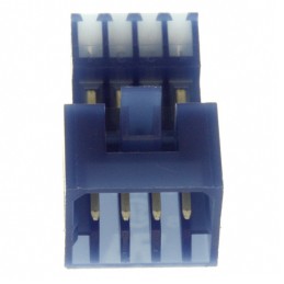 10 pcs : 3-647002-4 - CONN PLUG 4POS IDC 26AWG TIN