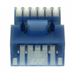 10 pcs : 3-647002-6 - CONN PLUG 6POS IDC 26AWG TIN