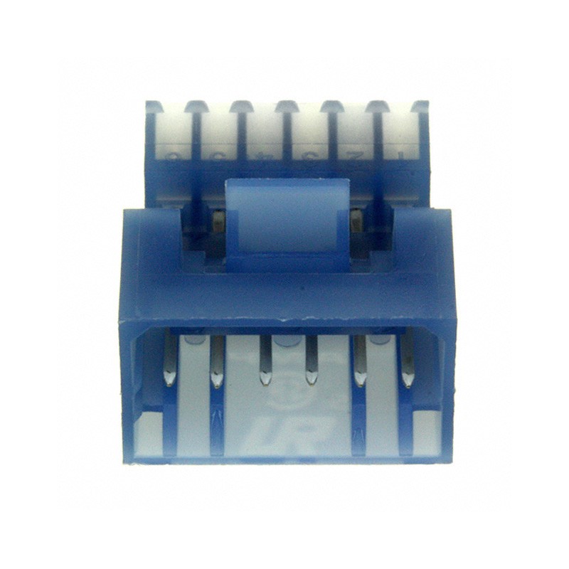 10 pcs : 3-647002-6 - CONN PLUG 6POS IDC 26AWG TIN