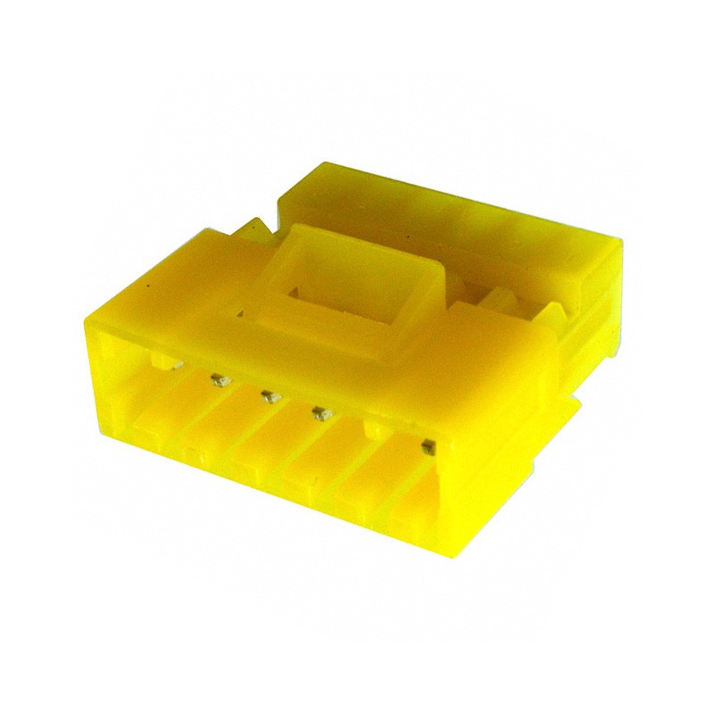 10 pcs : 3-641436-6 - CONN PLUG 6POS IDC 20AWG TIN