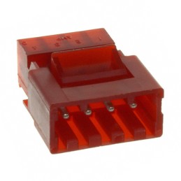 10 pcs : 3-641437-4 - CONN PLUG 4POS IDC 22AWG TIN