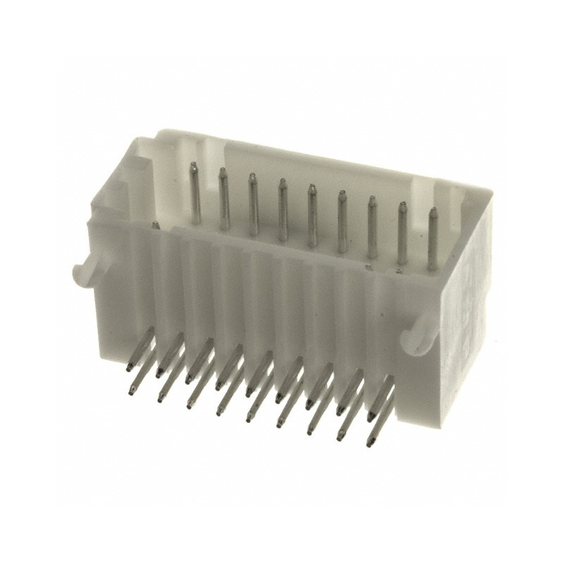 10 pcs : 1-292138-8 - CONN HEADER R/A 18POS 2MM