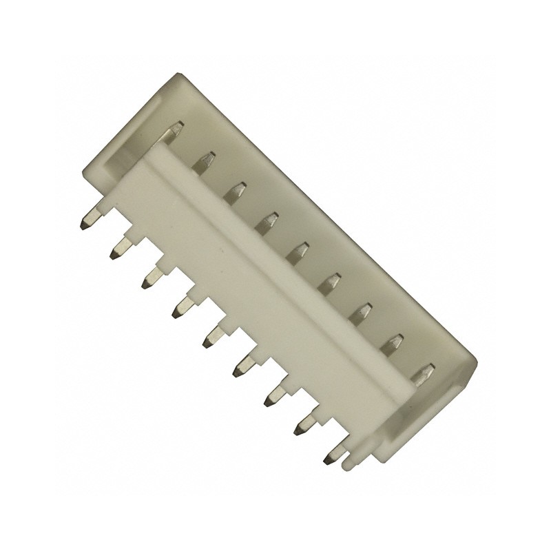 10 pcs : 1877285-9 - CONN HEADER VERT 9POS 3.96MM