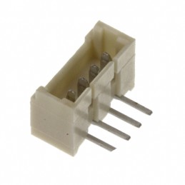 10 pcs : 1734829-4 - CONN HEADER R/A 4POS 1.25MM