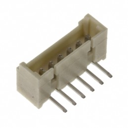 10 pcs : 1734829-6 - CONN HEADER R/A 6POS 1.25MM