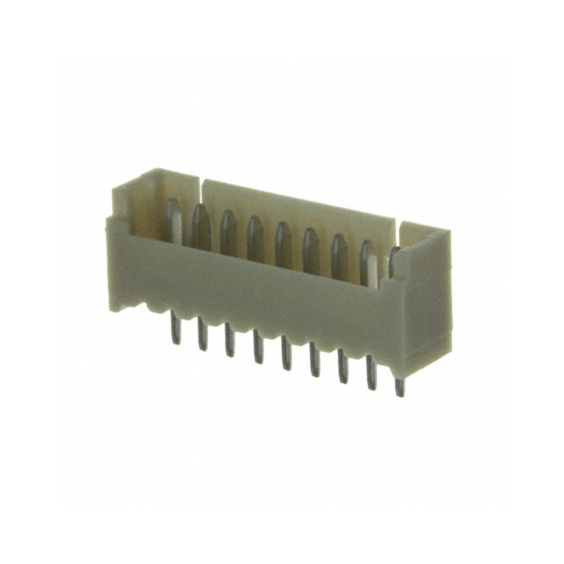 10 pcs : 1734598-9 - CONN HEADER VERT 9POS 1.25MM