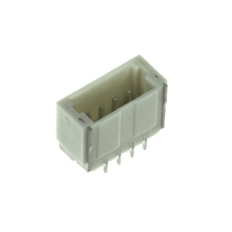 10 pcs : 1734709-4 - CONN HEADER SMD R/A 4POS 1MM