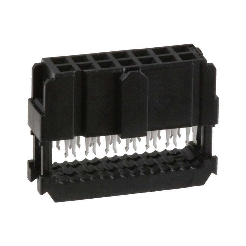 10 pcs : 1658621-2 - CONN RCPT 14P IDC 26-28AWG GOLD