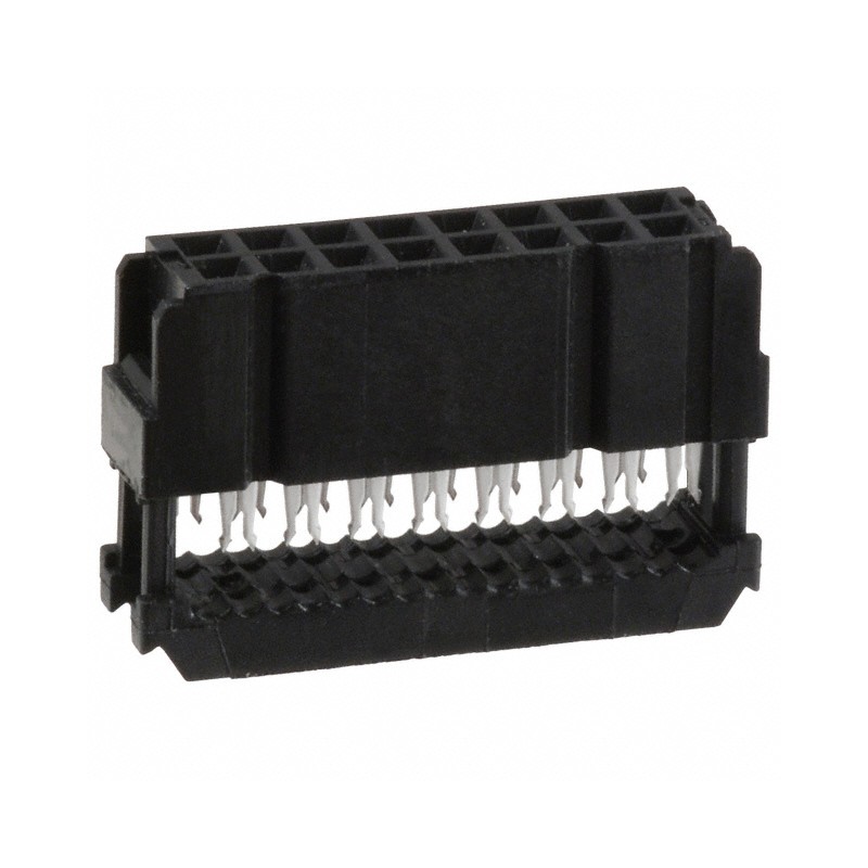 10 pcs : 1658623-3 - CONN RCPT 16POS IDC 26-28AWG