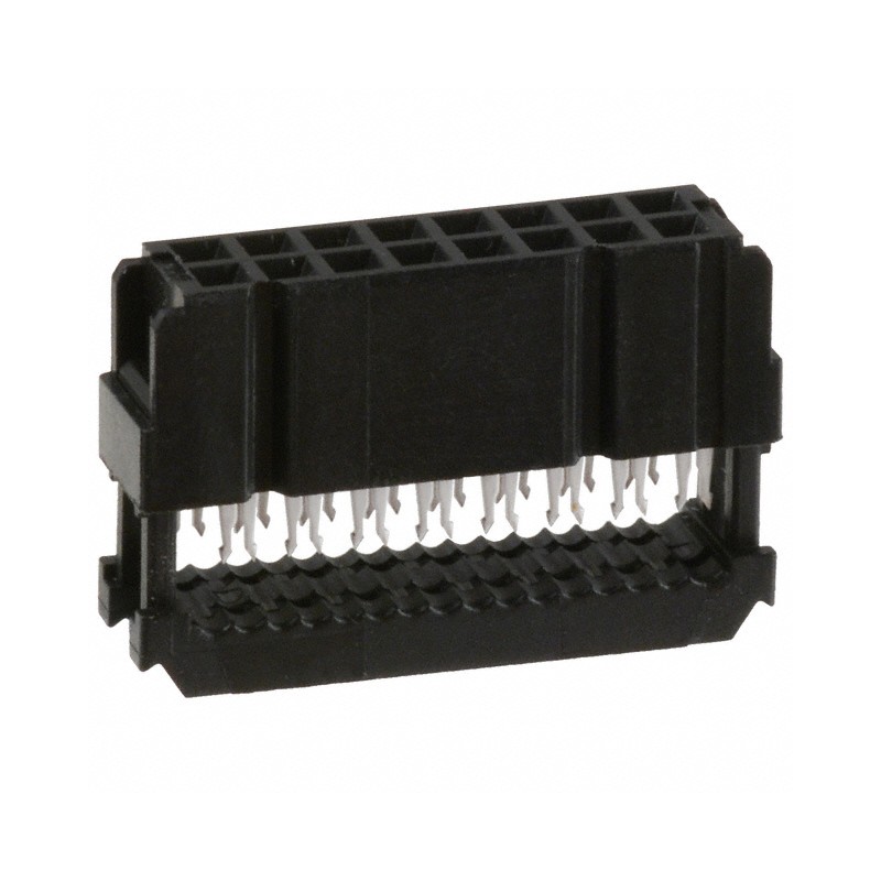 10 pcs : 1658620-3 - CONN RCPT 16P IDC 26-28AWG GOLD