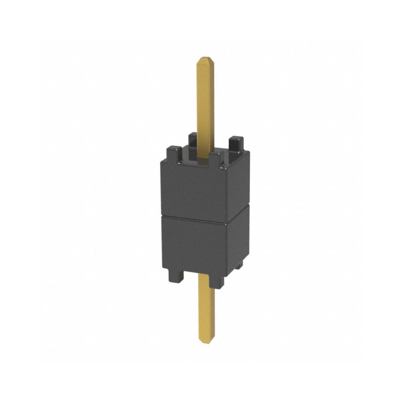 10 pcs : DW-01-07-G-S-200 - CONN HDR 1POS STACK T/H GOLD