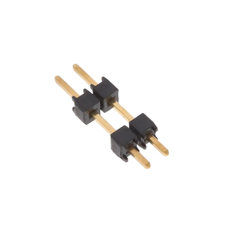10 pcs : DW-02-15-G-S-360 - CONN HDR 2POS 0.1 STACK T/H GOLD