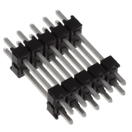 10 pcs : DW-05-09-T-D-500 - CONN HDR 10POS 0.1 STACK T/H TIN