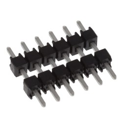 10 pcs : DW-06-08-T-S-300 - CONN HDR 6POS 0.1 STACK T/H TIN