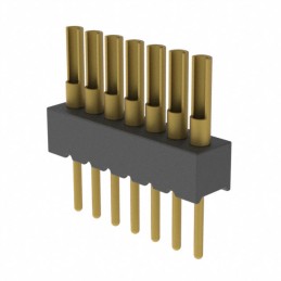 10 pcs : 850-10-007-10-003000 - CONN HEADER VERT 7POS 1.27MM