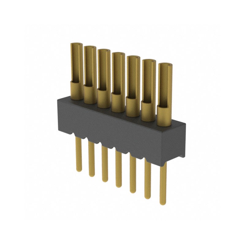 10 pcs : 850-10-007-10-003000 - CONN HEADER VERT 7POS 1.27MM