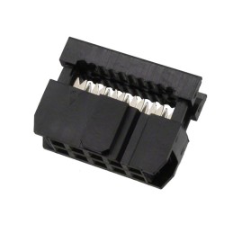 10 pcs : 101-106 - CONN SOCKET 10POS IDC GOLD