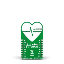 1 pcs - MikroElektronika Heart Rate Click Heart Rate Sensor mikroBus Click Board for MAX30100
