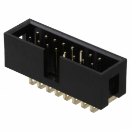 10 pcs : 302-R161 - CONN HEADER R/A 16POS 2.54MM