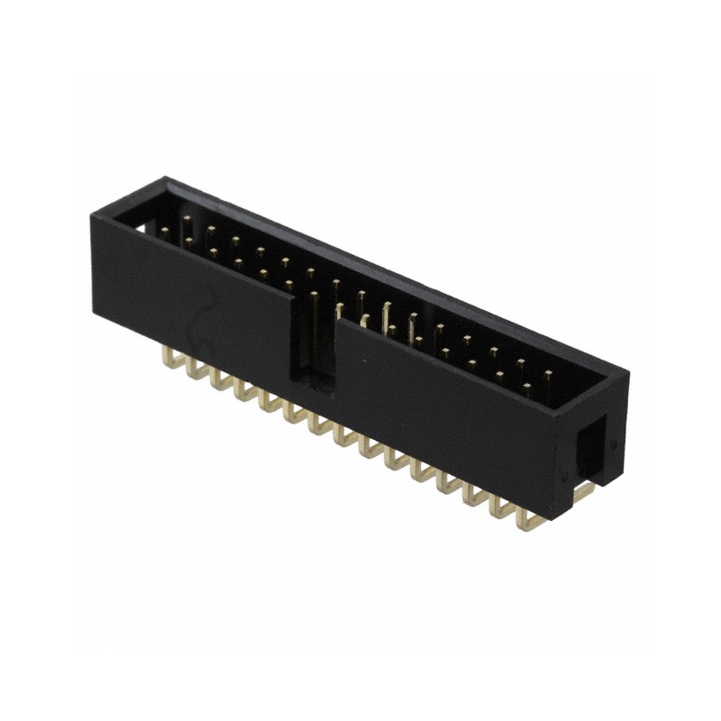 10 pcs : 302-R301 - CONN HEADER R/A 30POS 2.54MM