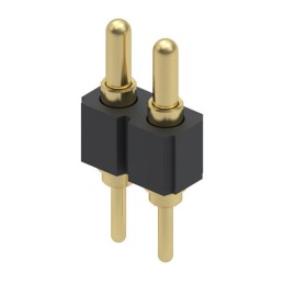 10 pcs : 825-22-002-10-001101 - CONN SPRING PISTON 2POS PCB