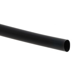 5 pcs - RS PRO Heat Shrink Tubing, Black 12.7mm Sleeve Dia. x 1.2m Length 2:1 Ratio