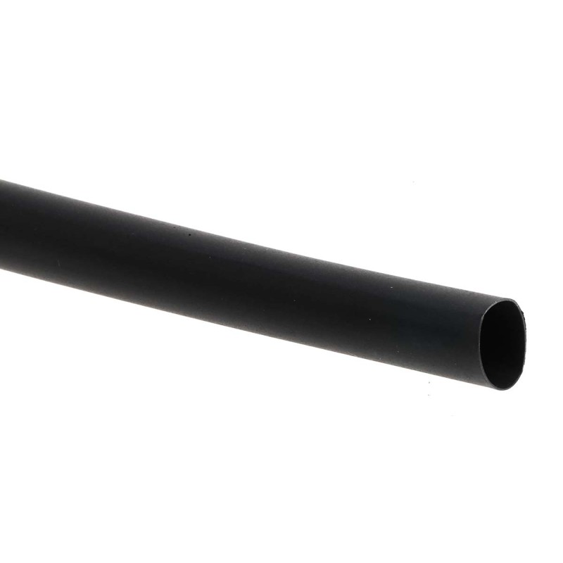 5 pcs - RS PRO Heat Shrink Tubing, Black 12.7mm Sleeve Dia. x 1.2m Length 2:1 Ratio