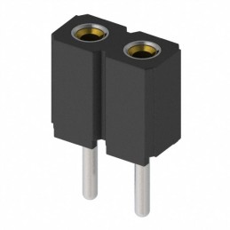 10 pcs : 801-47-002-10-012000 - CONN RCPT 2POS 0.1 GOLD PCB