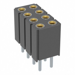 10 pcs : 803-47-008-10-001000 - CONN RCPT 8POS 0.1 GOLD PCB