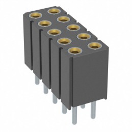 10 pcs : 803-47-010-10-001000 - CONN RCPT 10POS 0.1 GOLD PCB