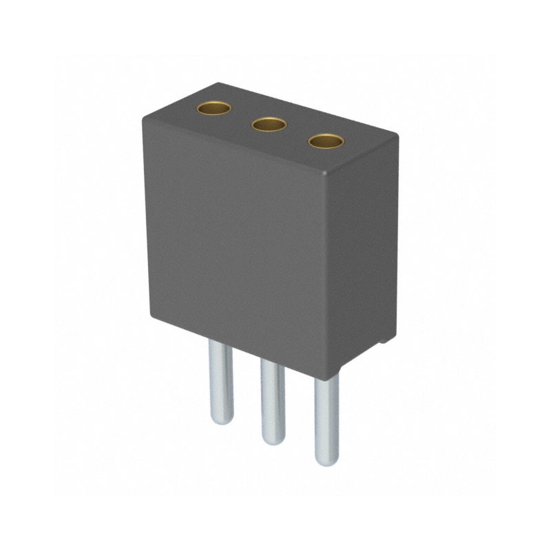 10 pcs : 851-47-003-10-001000 - CONN RCPT 3POS 0.05 GOLD PCB