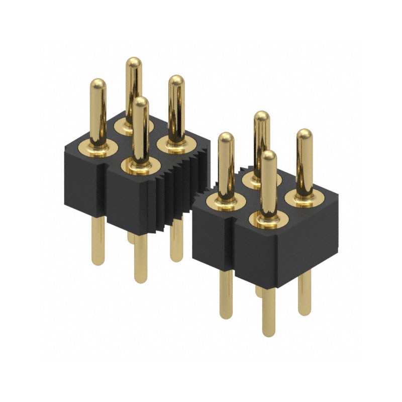 10 pcs : 802-10-012-10-002000 - CONN HEADER VERT 12POS 2.54MM