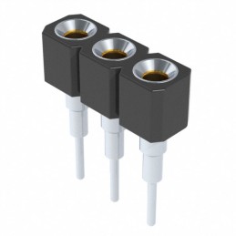 10 pcs : 316-93-103-41-006000 - CONN SOCKET 3POS 0.1 GOLD PCB