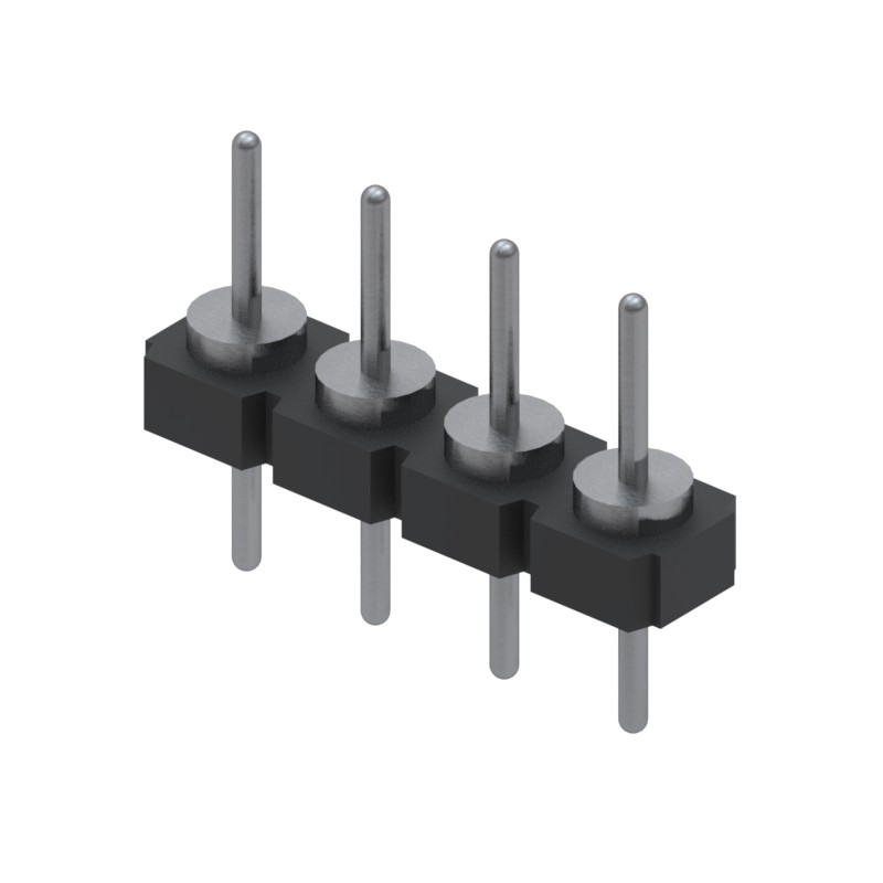 10 pcs : 335-40-104-00-160000 - CONN HEADER VERT 4POS 2.54MM