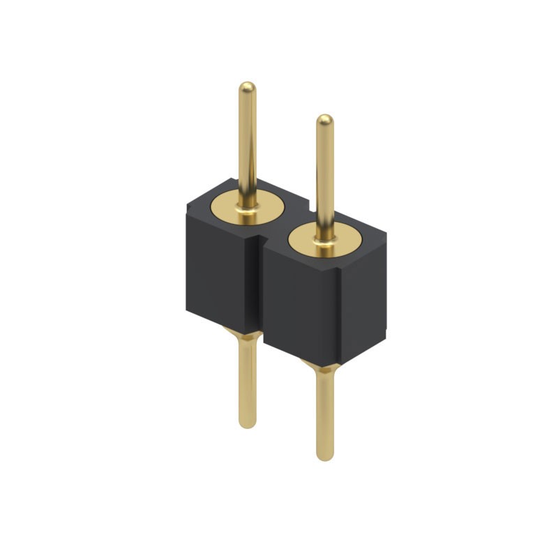 10 pcs : 350-10-102-00-006000 - CONN HEADER VERT 2POS 2.54MM