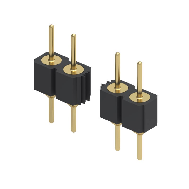 10 pcs : 350-10-105-00-006000 - CONN HEADER VERT 5POS 2.54MM