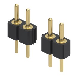 10 pcs : 800-10-006-10-002000 - CONN HEADER VERT 6POS 2.54MM