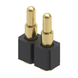 10 pcs : 812-22-002-30-002101 - CONN SPRING PISTON 2POS SMD