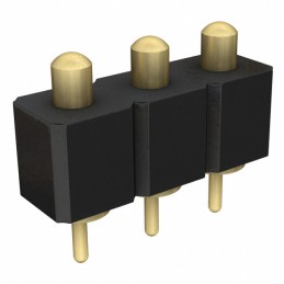 10 pcs : 821-22-003-10-001101 - CONN SPRING PISTON 3POS PCB